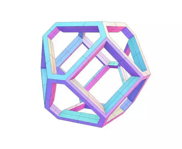 Biscribed Truncated Octahedron