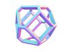 Biscribed Truncated Octahedron free 3D model 3D printable | CGTrader