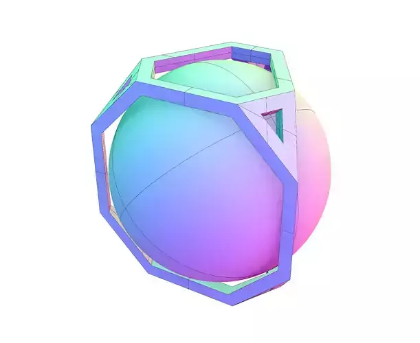Chamfered 3 Sided Prism