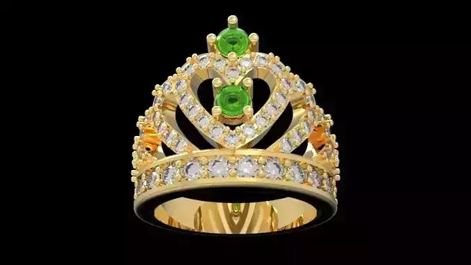  crown ring