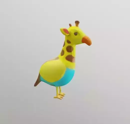 Crazy Giraffe Bird