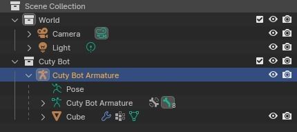 Cuty Bot Low-poly 3D model_8