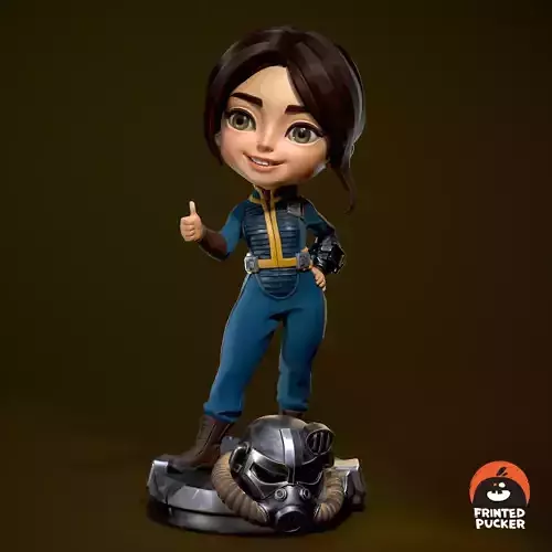 Chibi fallout 3D print model