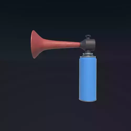  Air horn 3D model