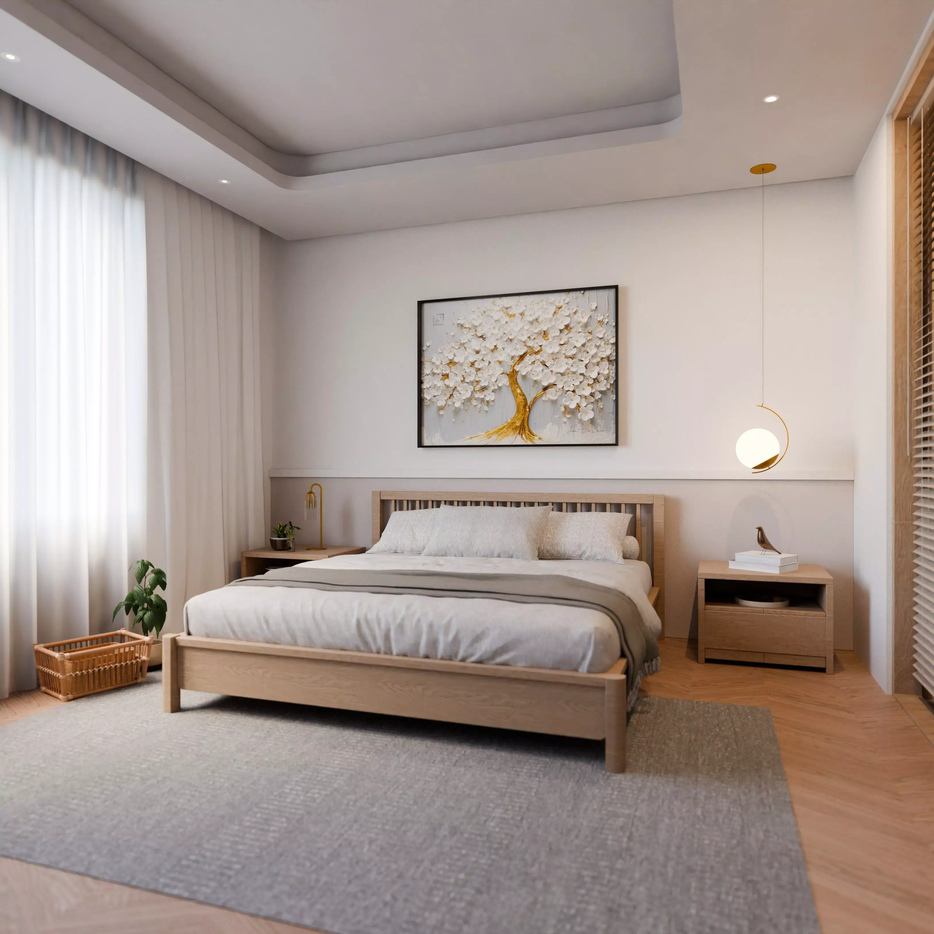 Modern Room 3D model_0