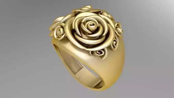full flower top ring