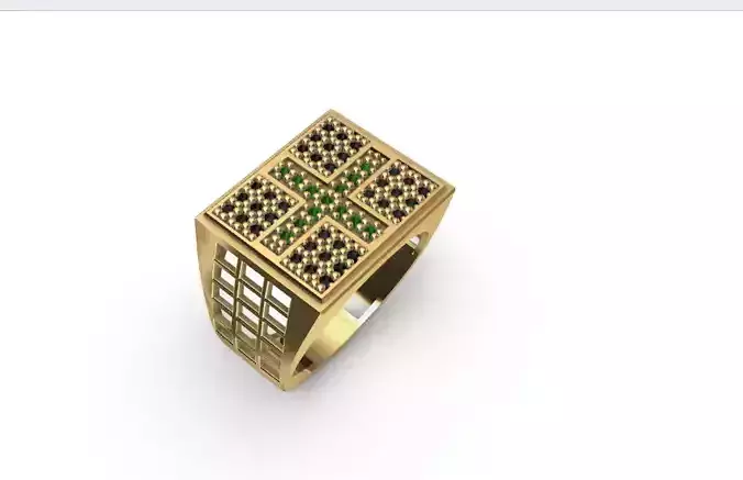 Anillo para caballero-hombre -v- 