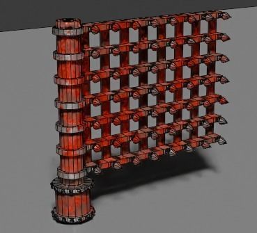 Dungeon assets 3D model_20