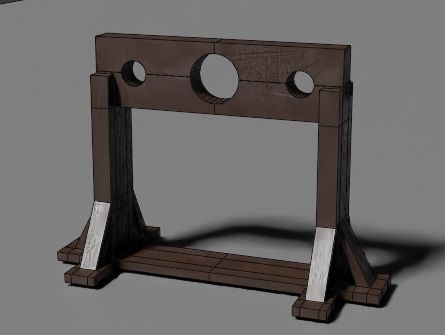 Dungeon assets 3D model_24