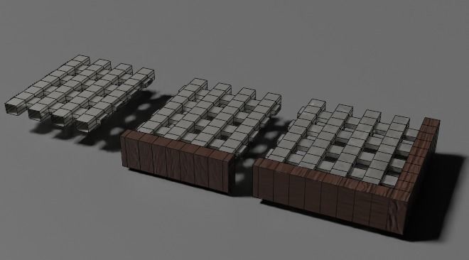 Dungeon assets 3D model_6