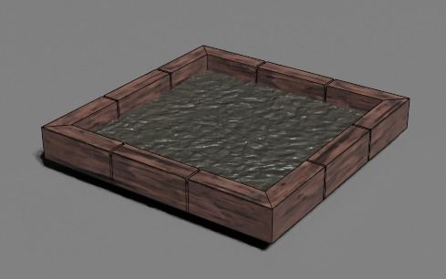 Dungeon assets 3D model_28