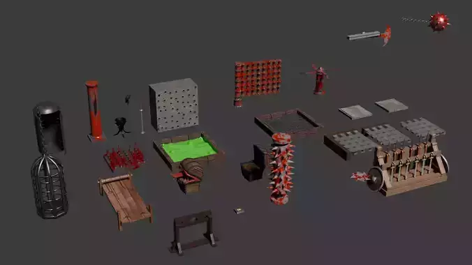 Dungeon assets