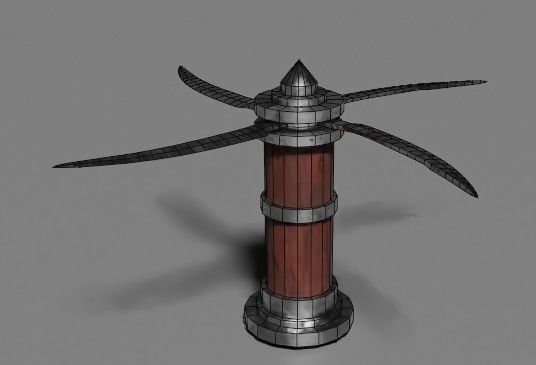 Dungeon assets 3D model_23