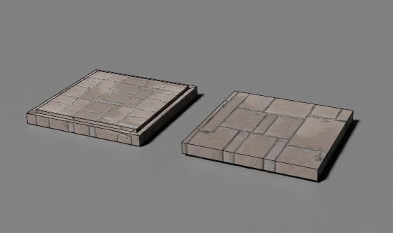 Dungeon assets 3D model_13