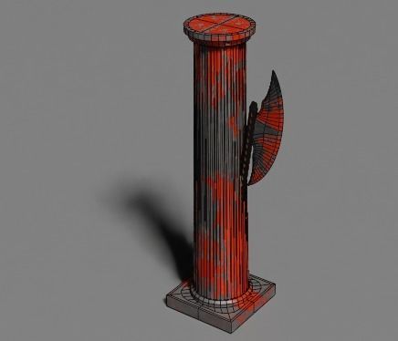 Dungeon assets 3D model_26