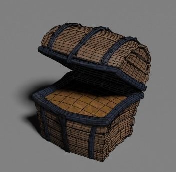 Dungeon assets 3D model_11