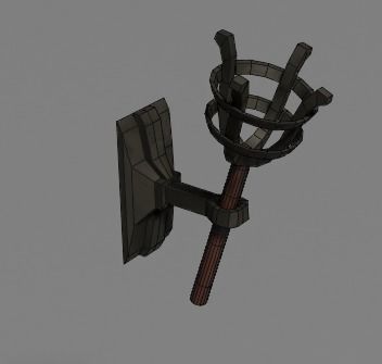 Dungeon assets 3D model_29