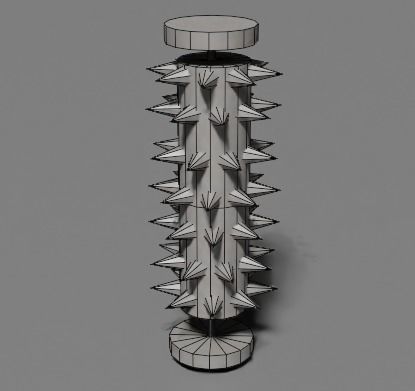 Dungeon assets 3D model_12