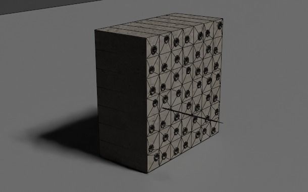 Dungeon assets 3D model_2