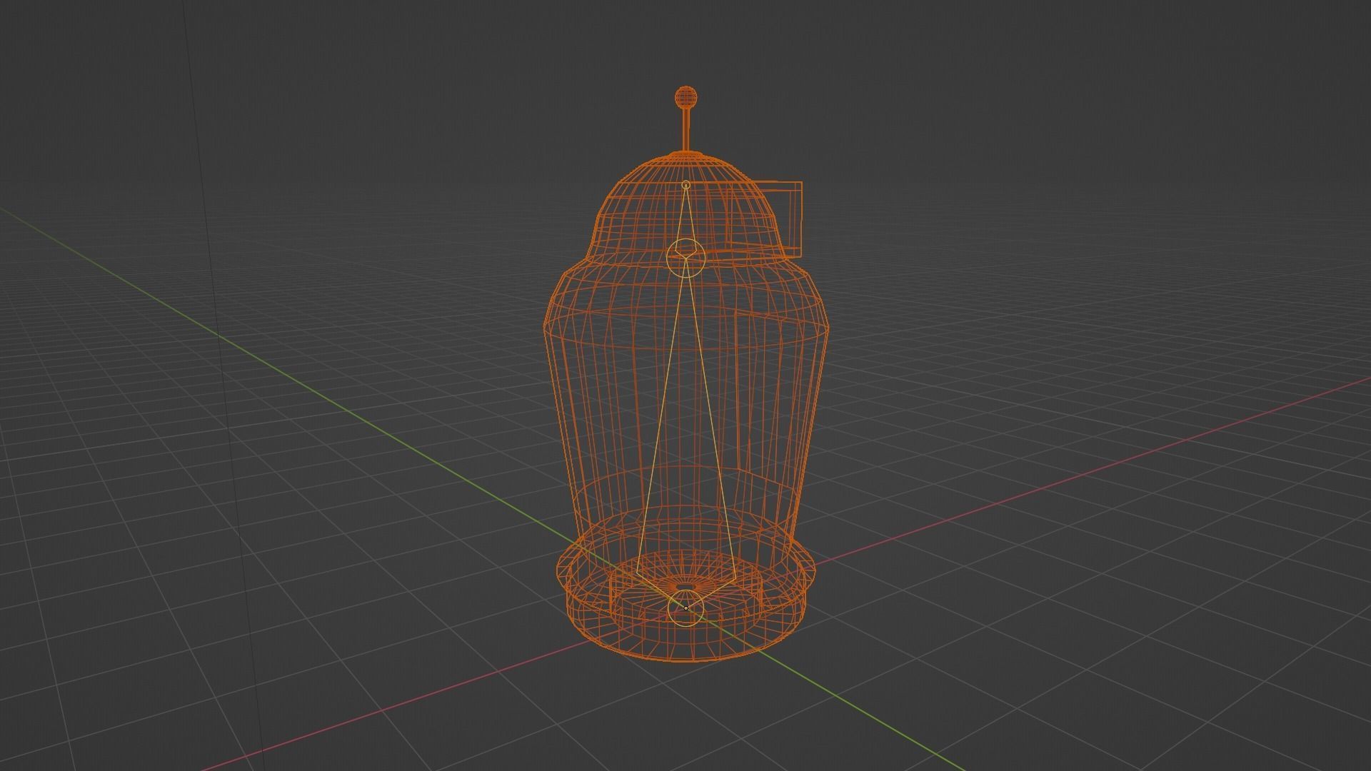 Hover Bot Low-poly 3D model_12