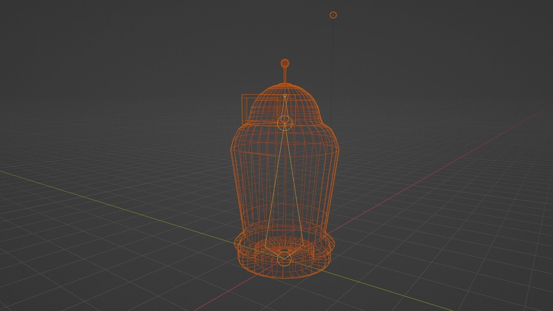 Hover Bot Low-poly 3D model_10