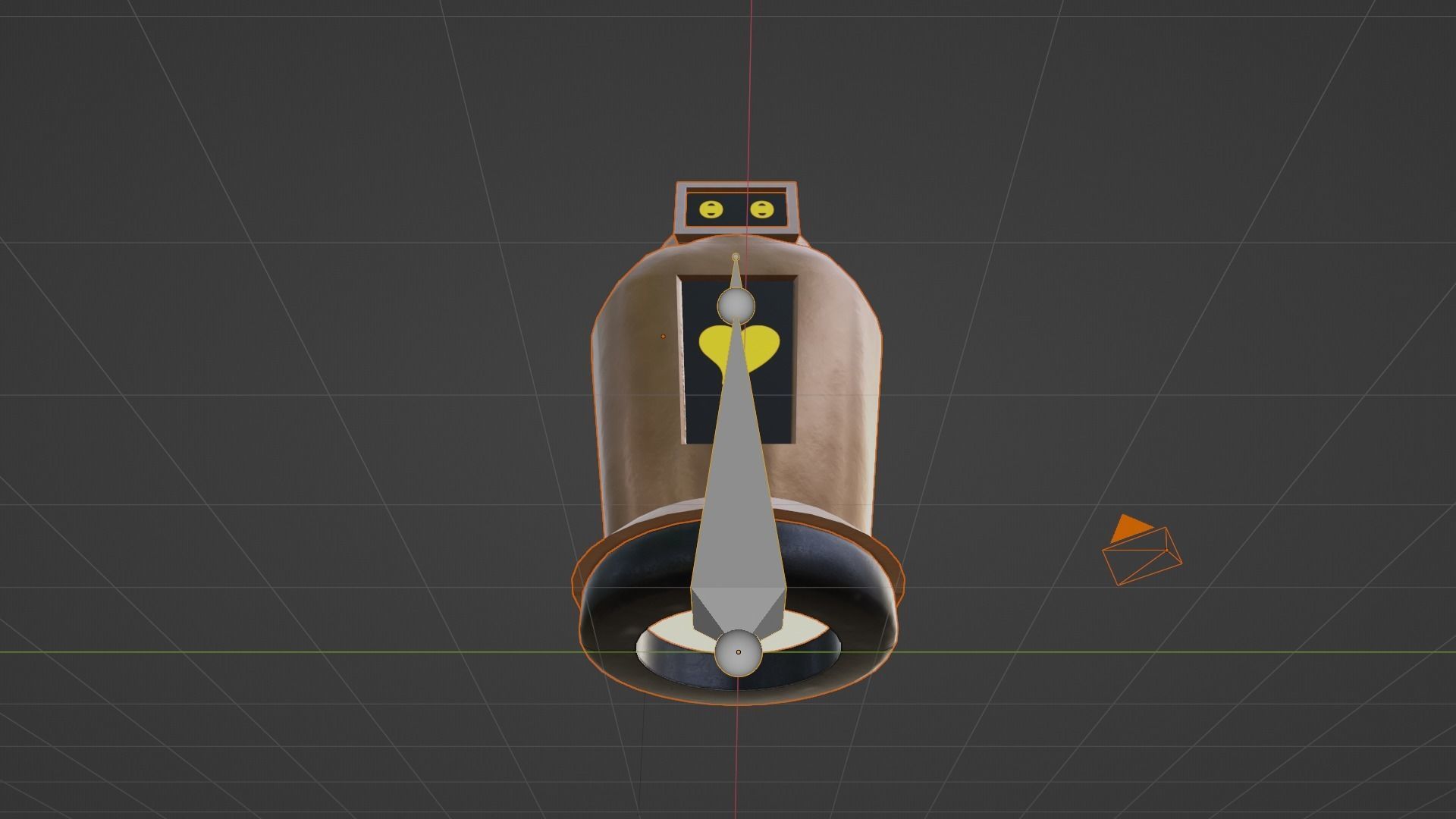 Hover Bot Low-poly 3D model_8