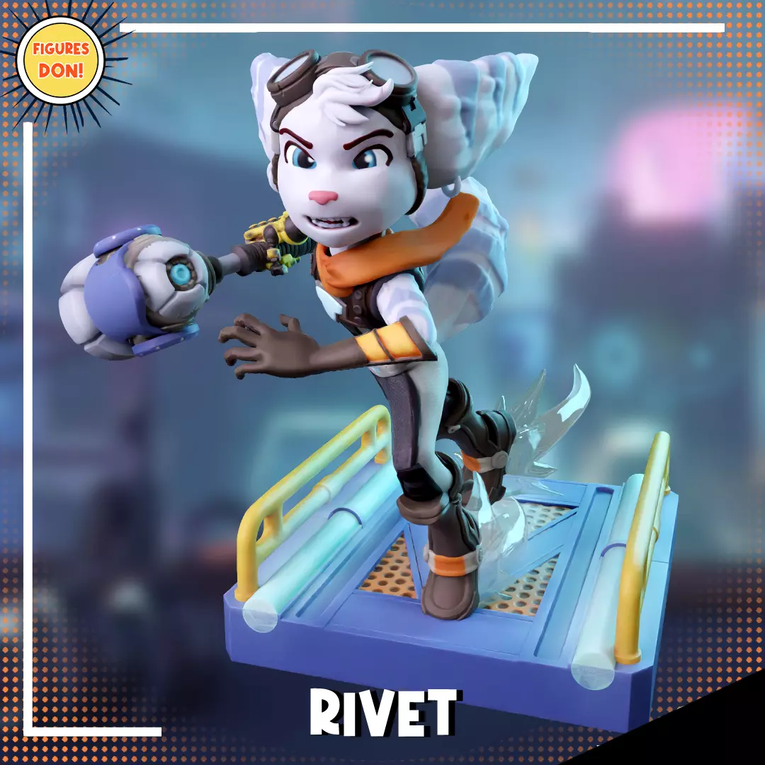 Rivet - Ratchet and Clank 3D print model
