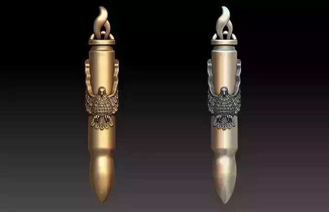 Eagle bullet Pendant M15