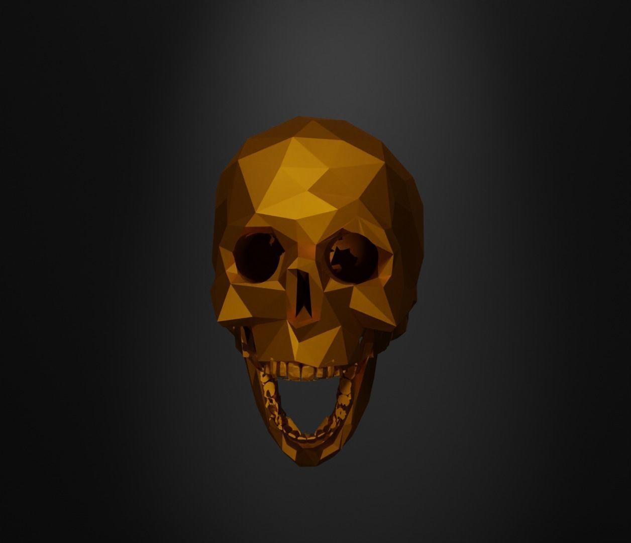 Skull DND Dice Tower - Epic Dice Tower 3D print model_22