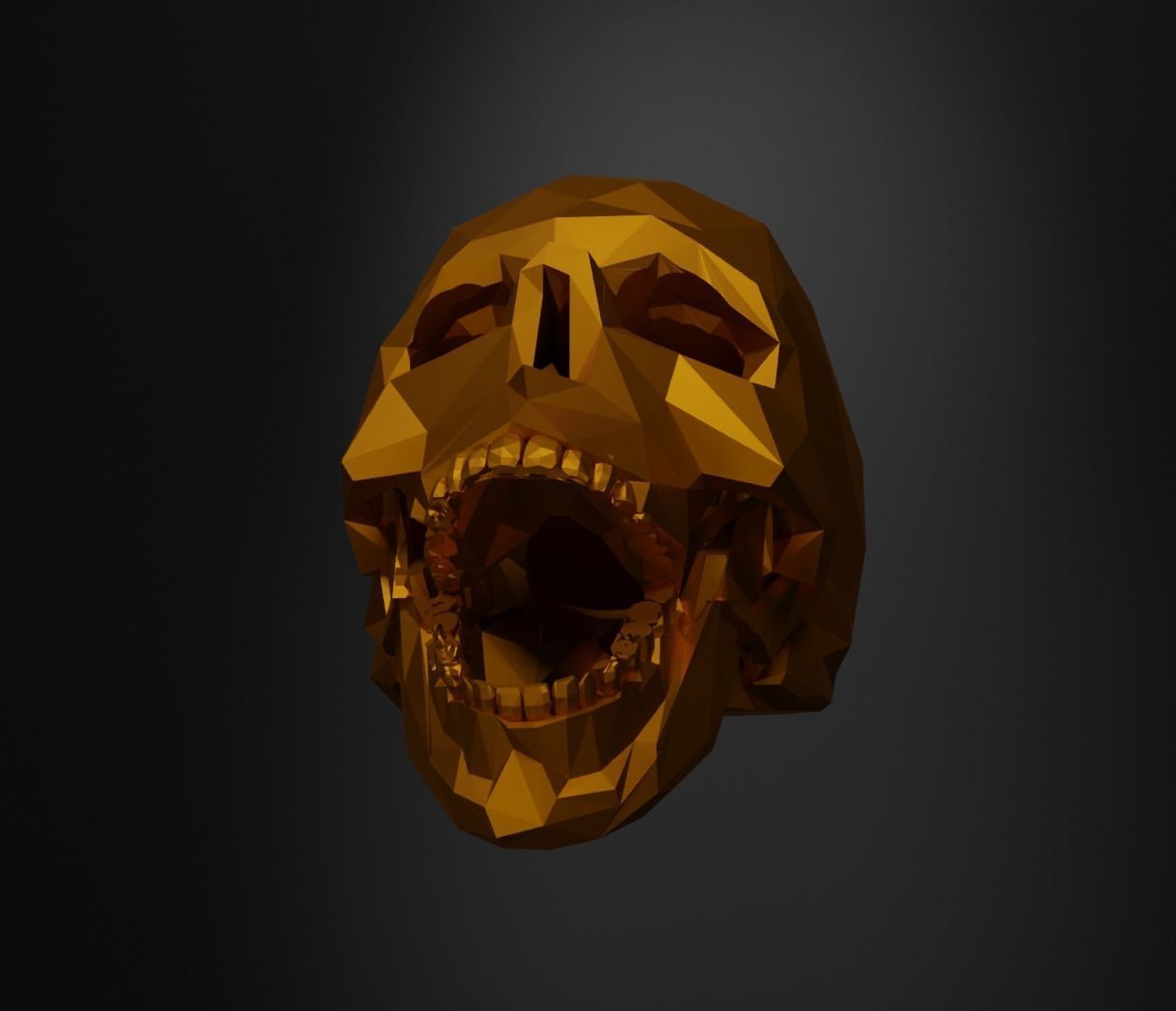 Skull DND Dice Tower - Epic Dice Tower 3D print model_38