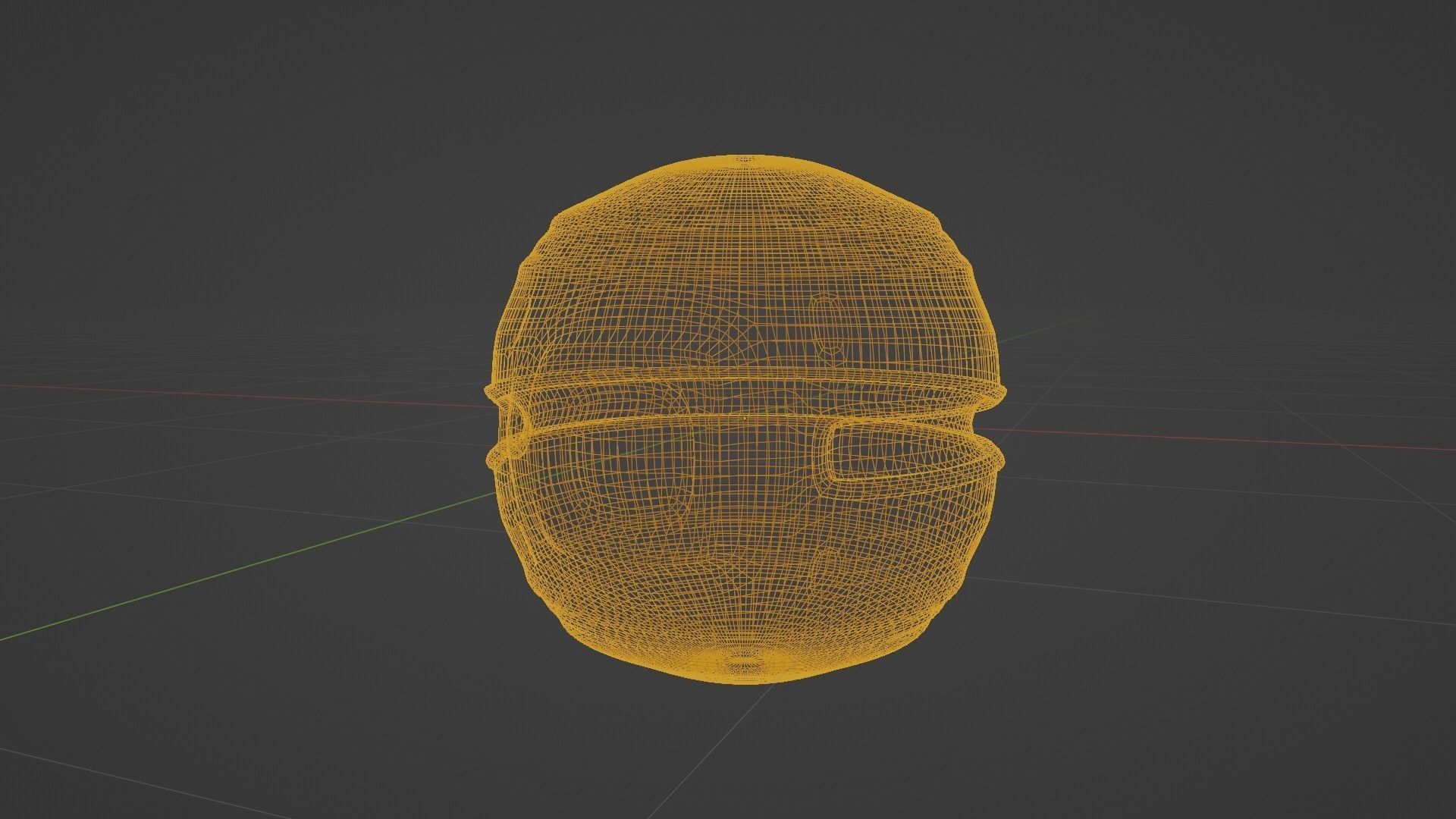 Rusty Robo Orb Low-poly 3D model_9