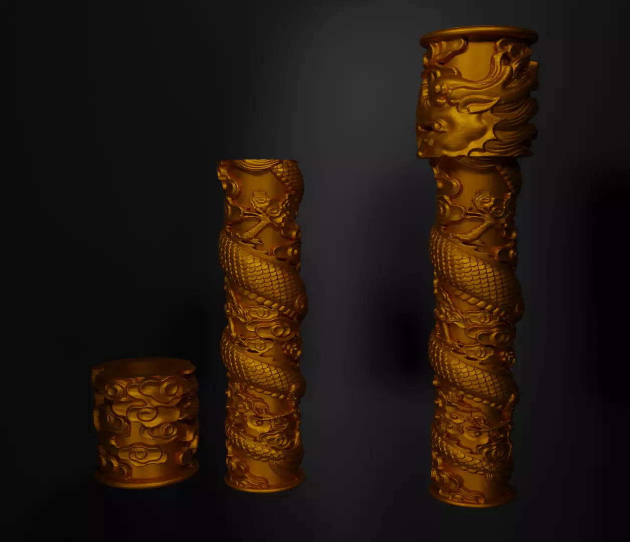 Dragon DND Dice Box - Epic Dice Box  3D print model_0