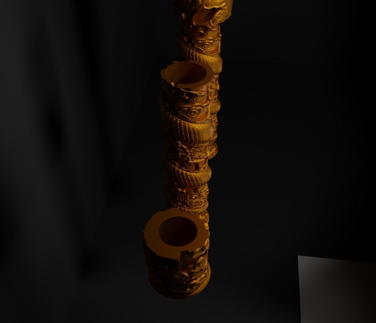 Dragon DND Dice Box - Epic Dice Box  3D print model_47