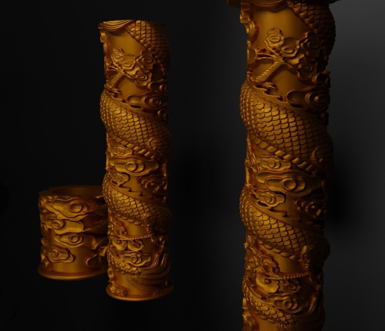 Dragon DND Dice Box - Epic Dice Box  3D print model_8