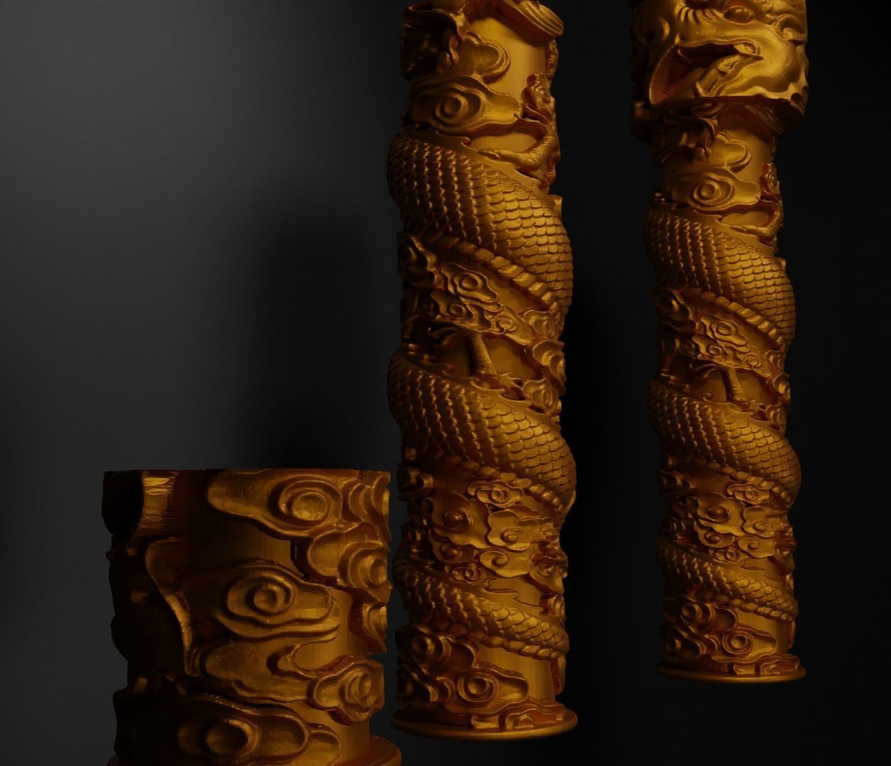 Dragon DND Dice Box - Epic Dice Box  3D print model_32