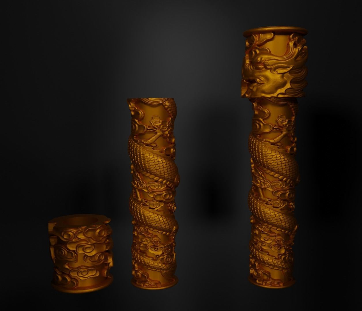 Dragon DND Dice Box - Epic Dice Box  3D print model_31