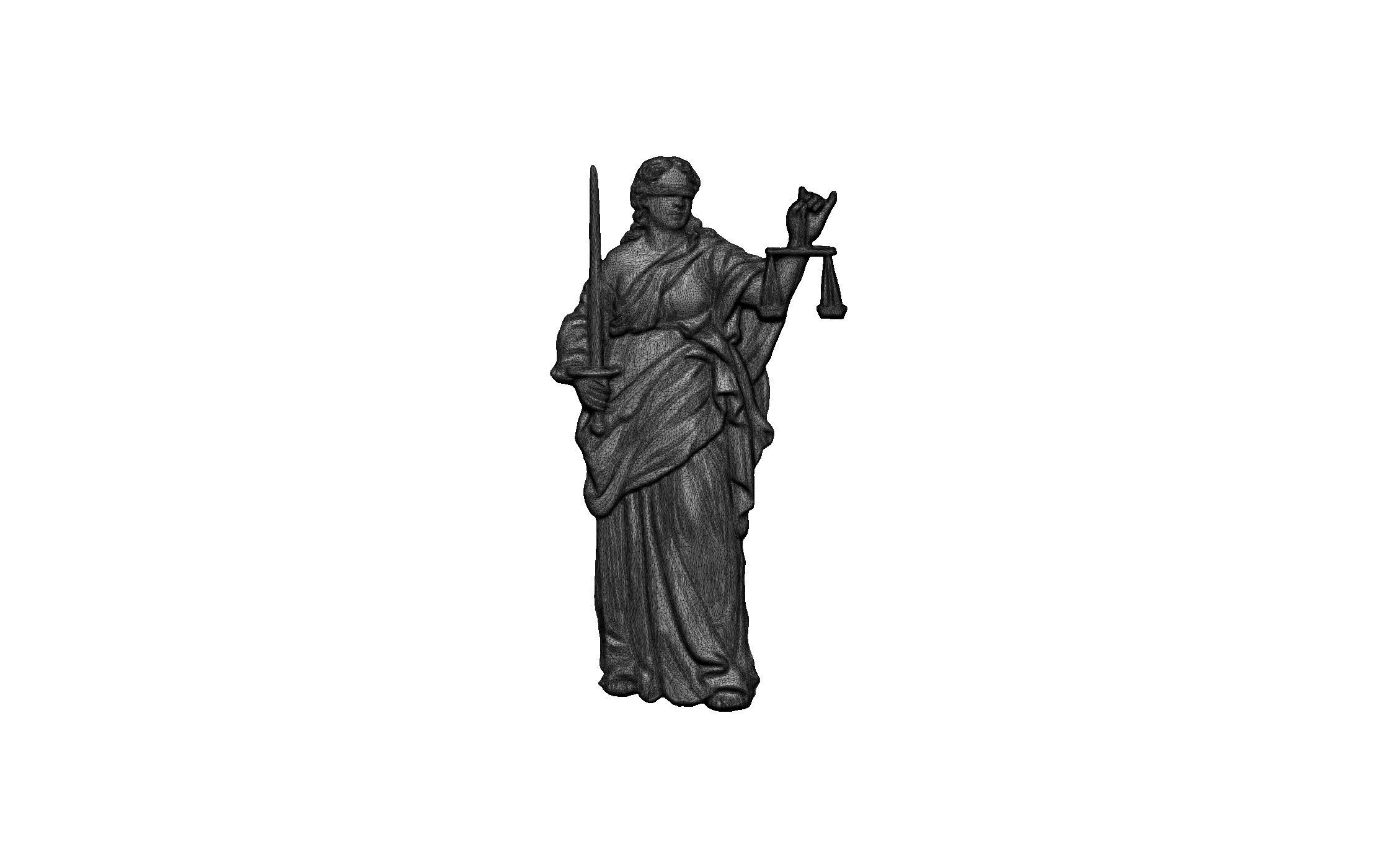 Themis goddess justice 3D print model_4