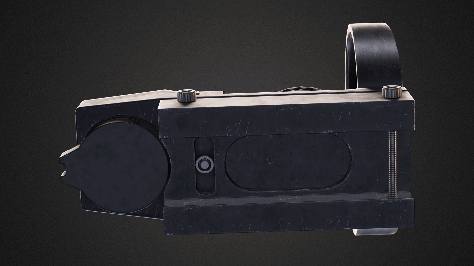 Reflex sight dot feyachi Low-poly 3D model_14