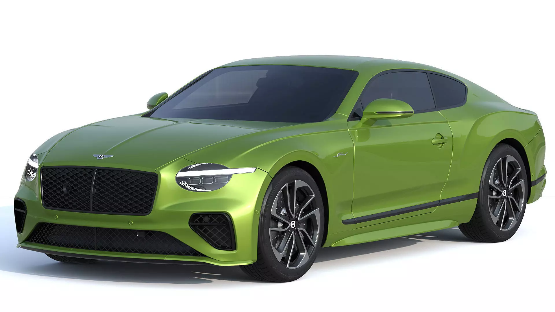 Bentley Continental GT Speed 2025  3D model_0