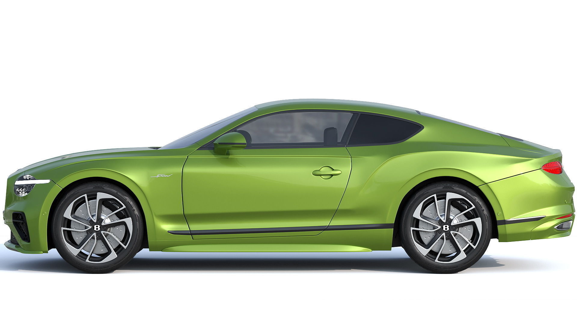 Bentley Continental GT Speed 2025  3D model_2