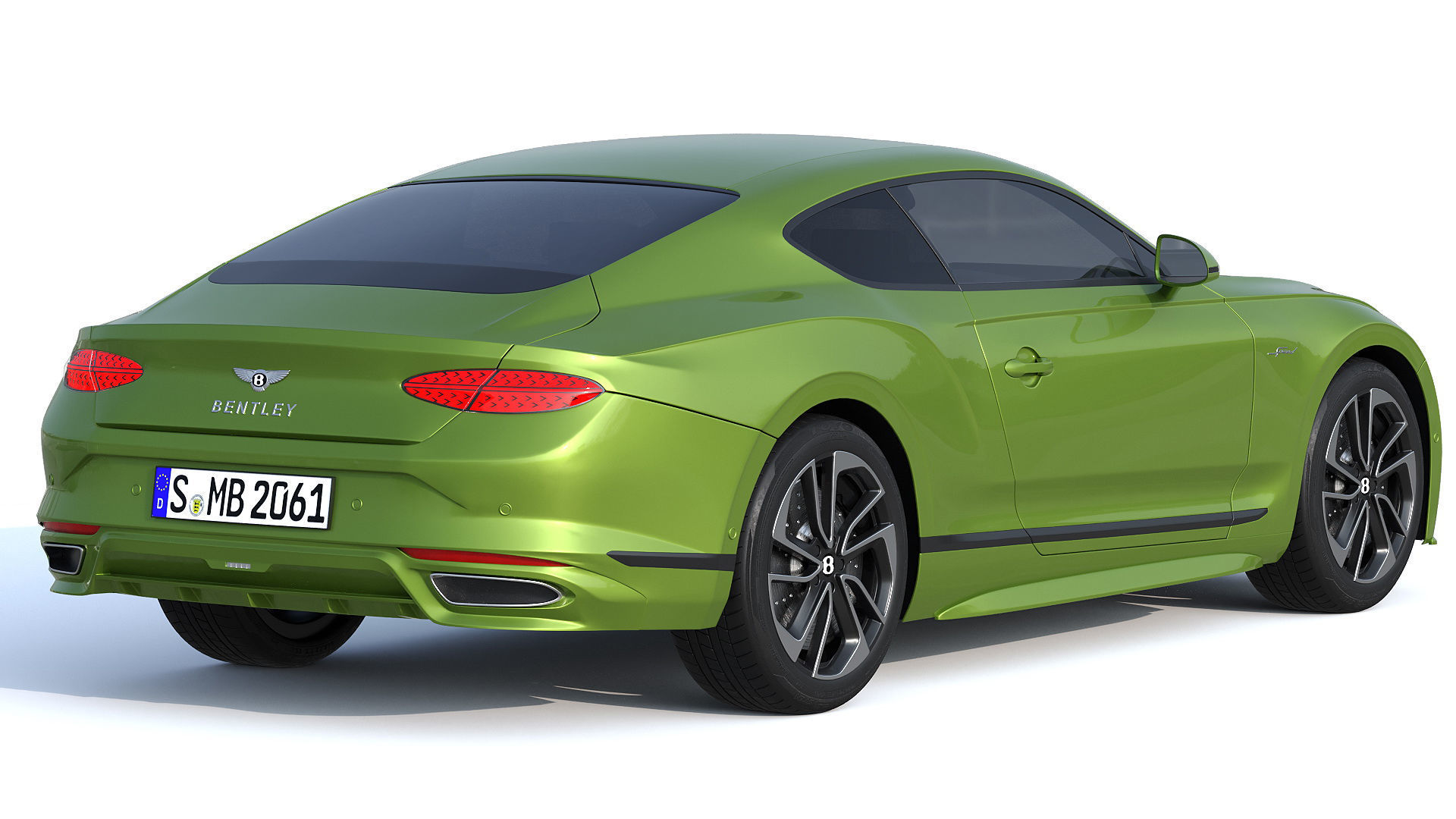 Bentley Continental GT Speed 2025  3D model_1