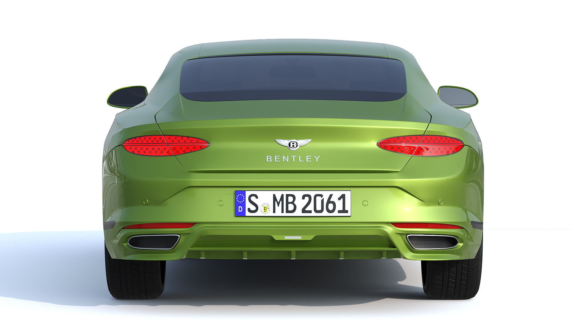 Bentley Continental GT Speed 2025  3D model_4