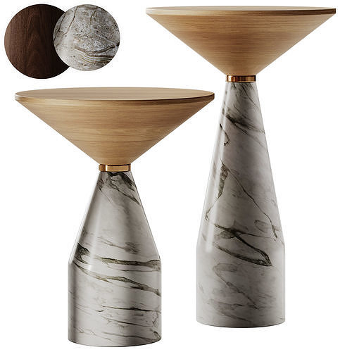 Morelato Cino Coffee Tables 3D model