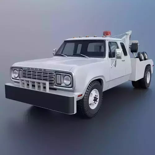 Dodge D300 Wrecker 1977 3D print model