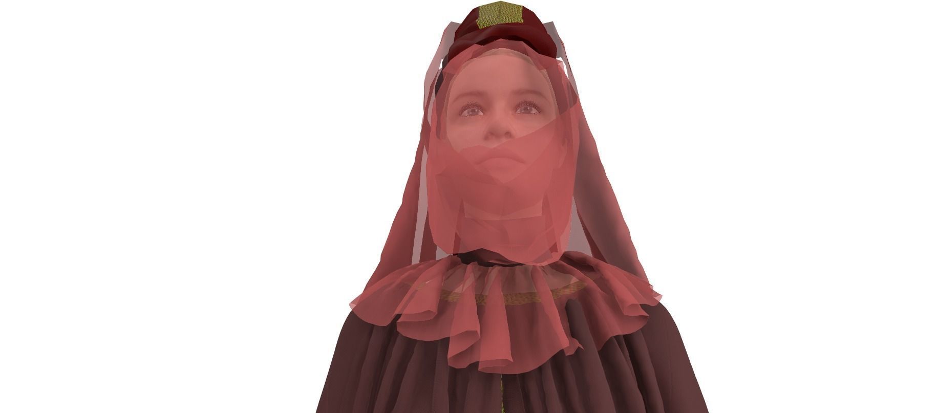 Dune inspired garment 3D model_18
