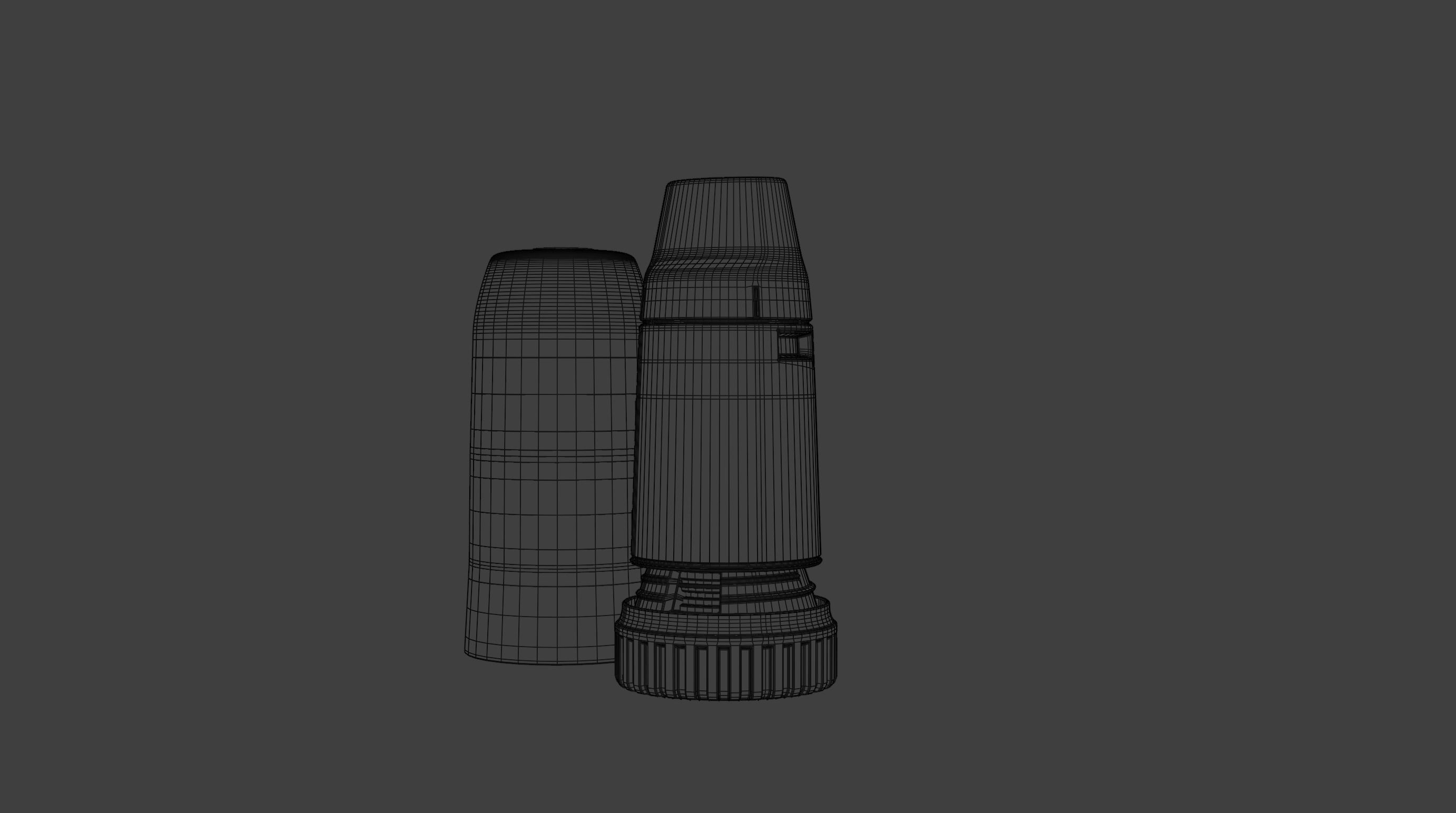 Asthma Inhaler  3D model_8