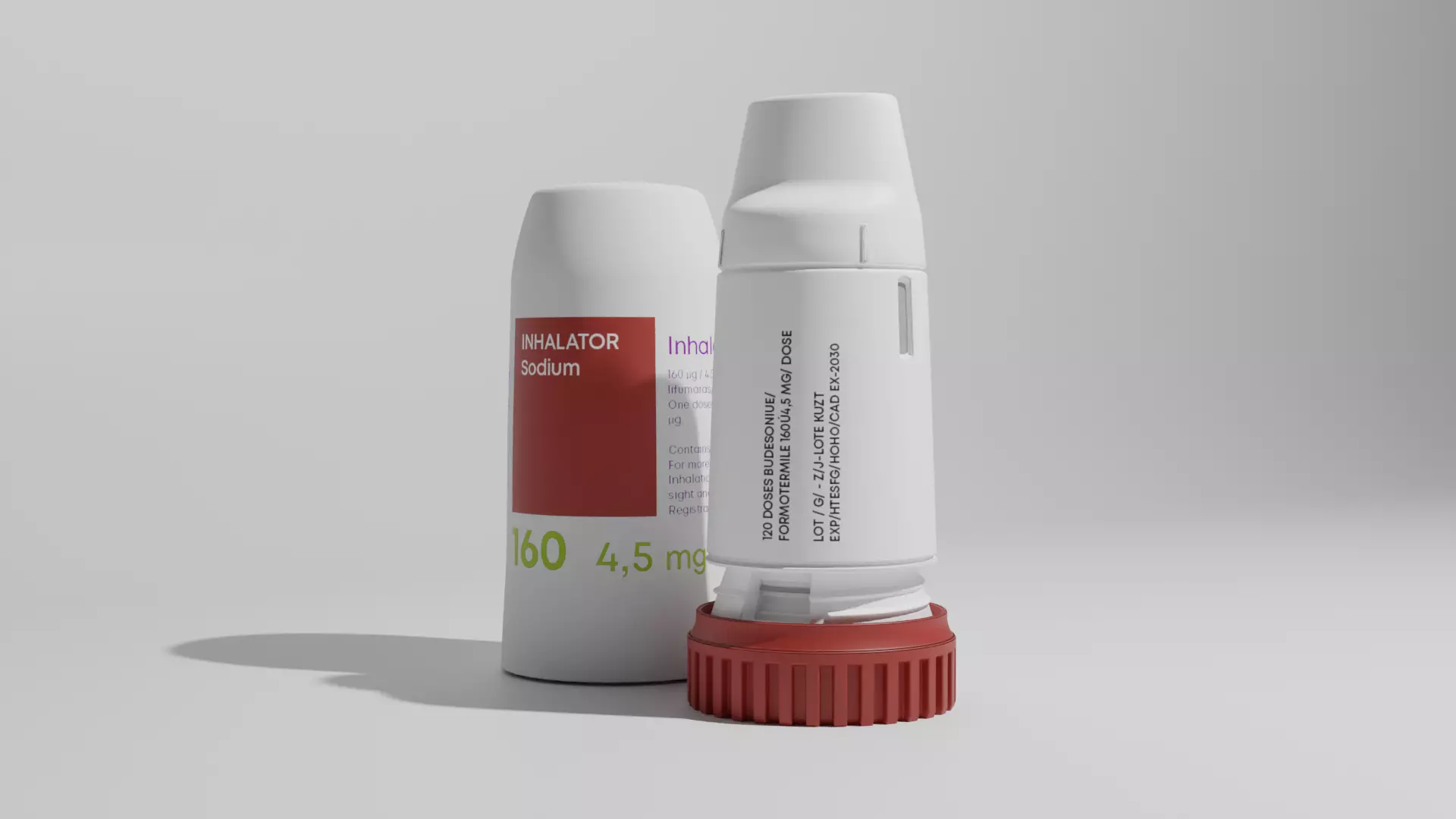 Asthma Inhaler  3D model_0