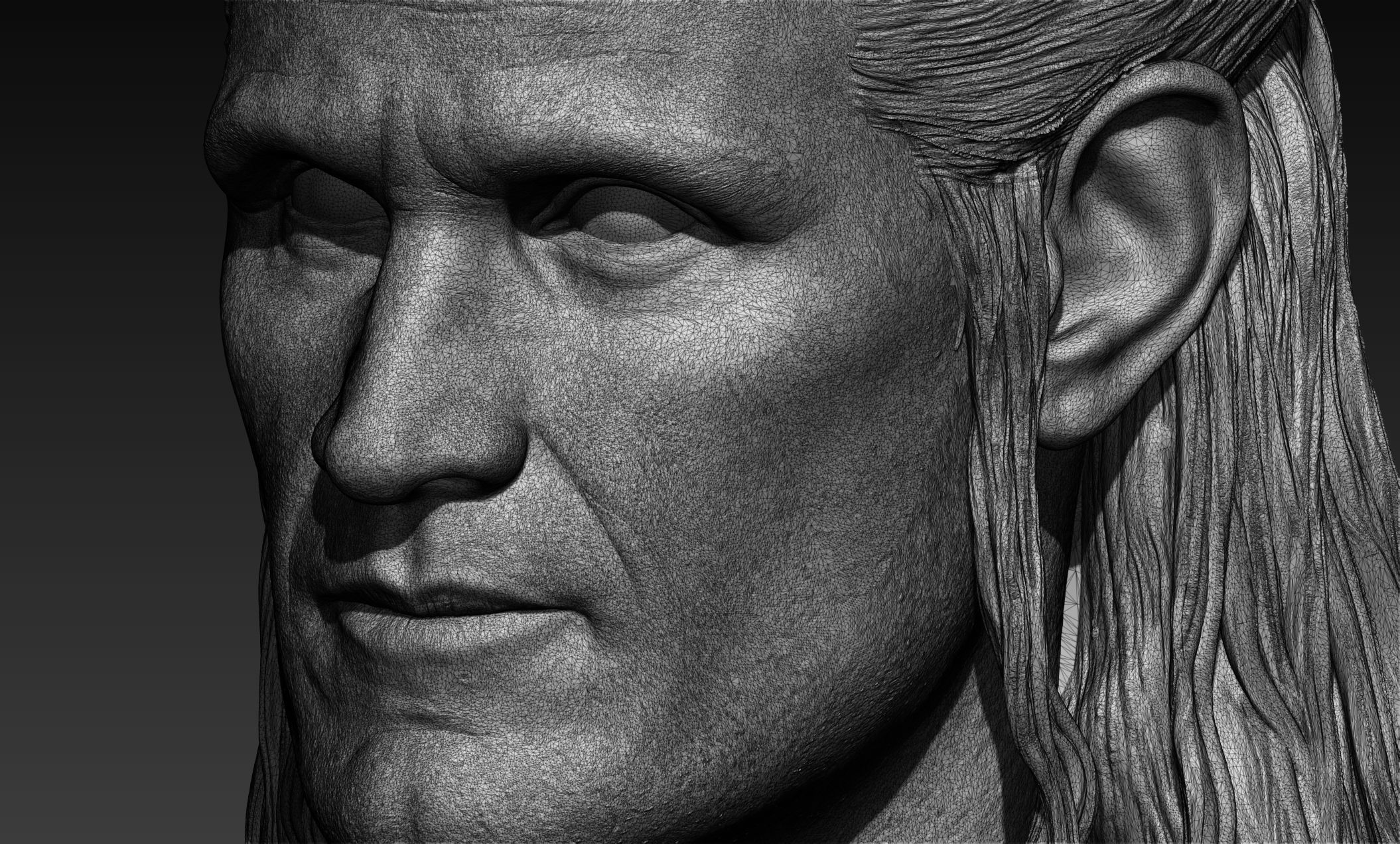 Daemon Targaryen - Matt Smith Head  3D print model_15