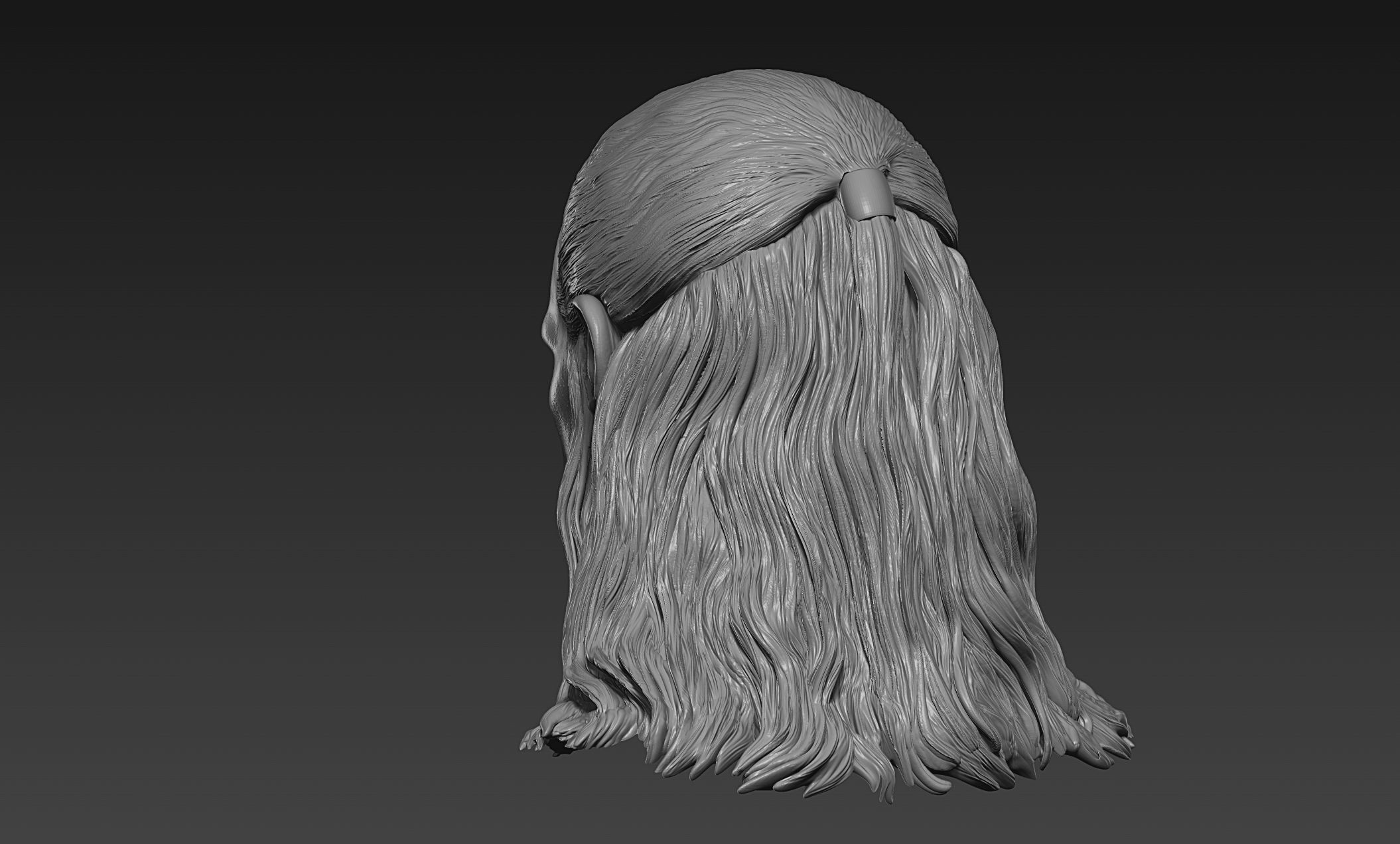 Daemon Targaryen - Matt Smith Head  3D print model_12