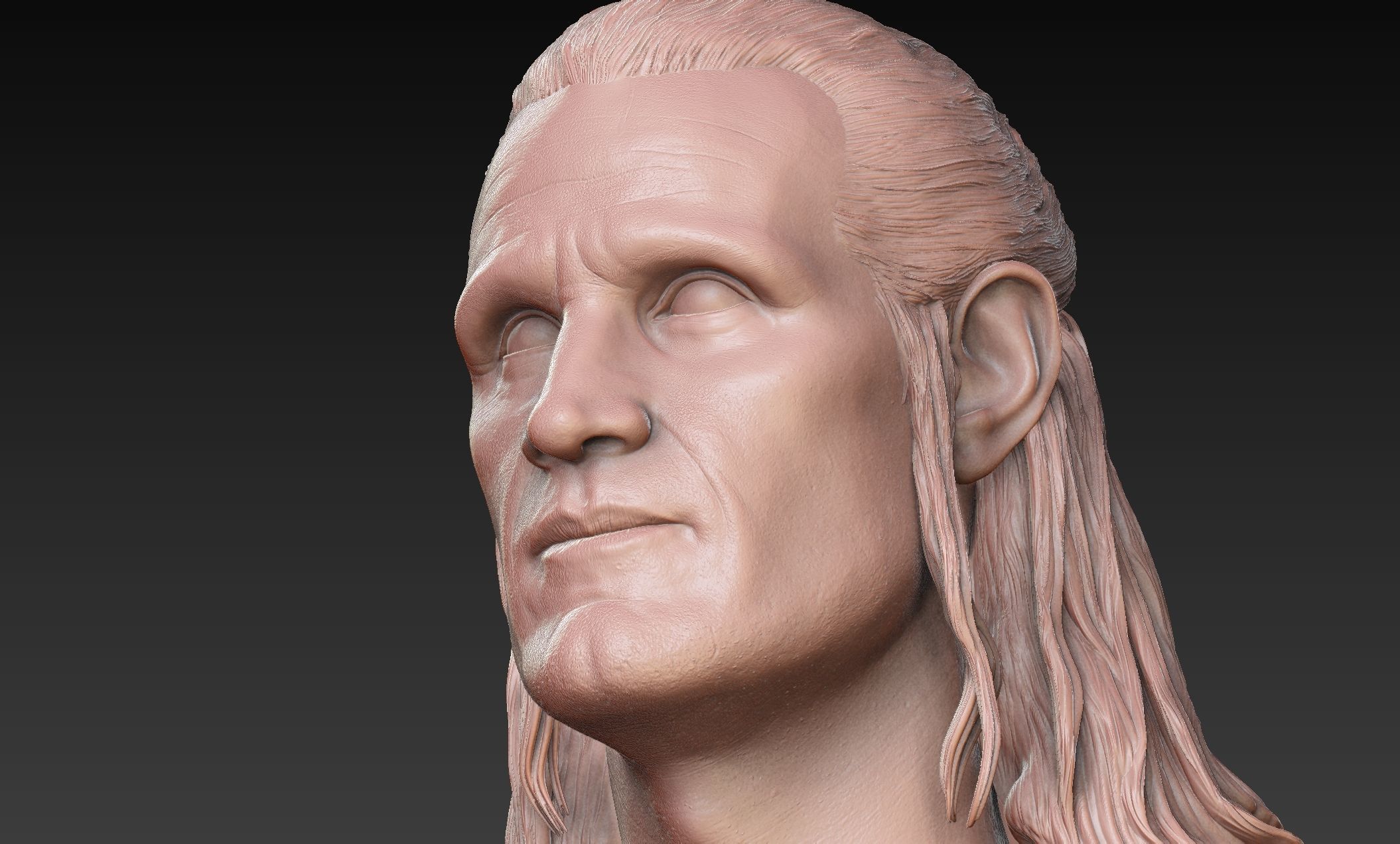 Daemon Targaryen - Matt Smith Head  3D print model_8
